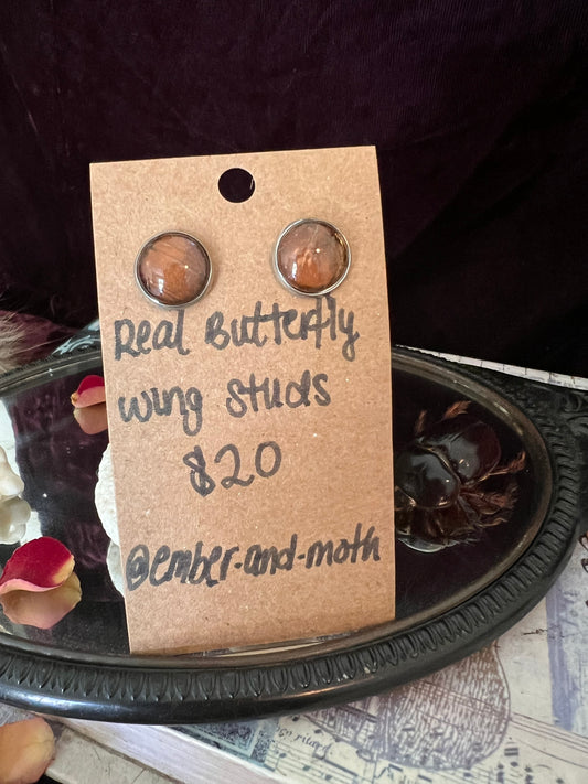 Butterfly wing studs