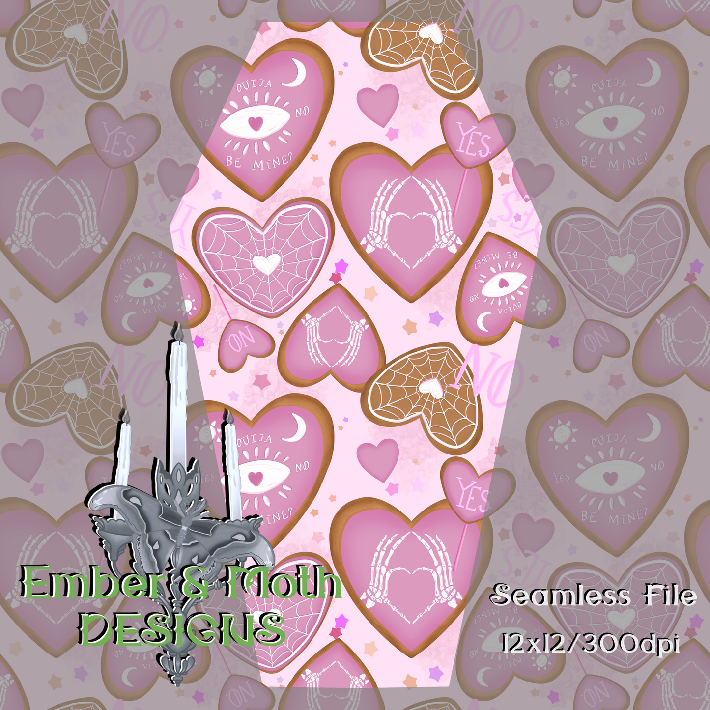 Valentines EVERYTHING BUNDLE seamless, coords & PNGs