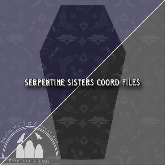 Serpentine Sisters Occult Coord Seamless Files curiosities collab