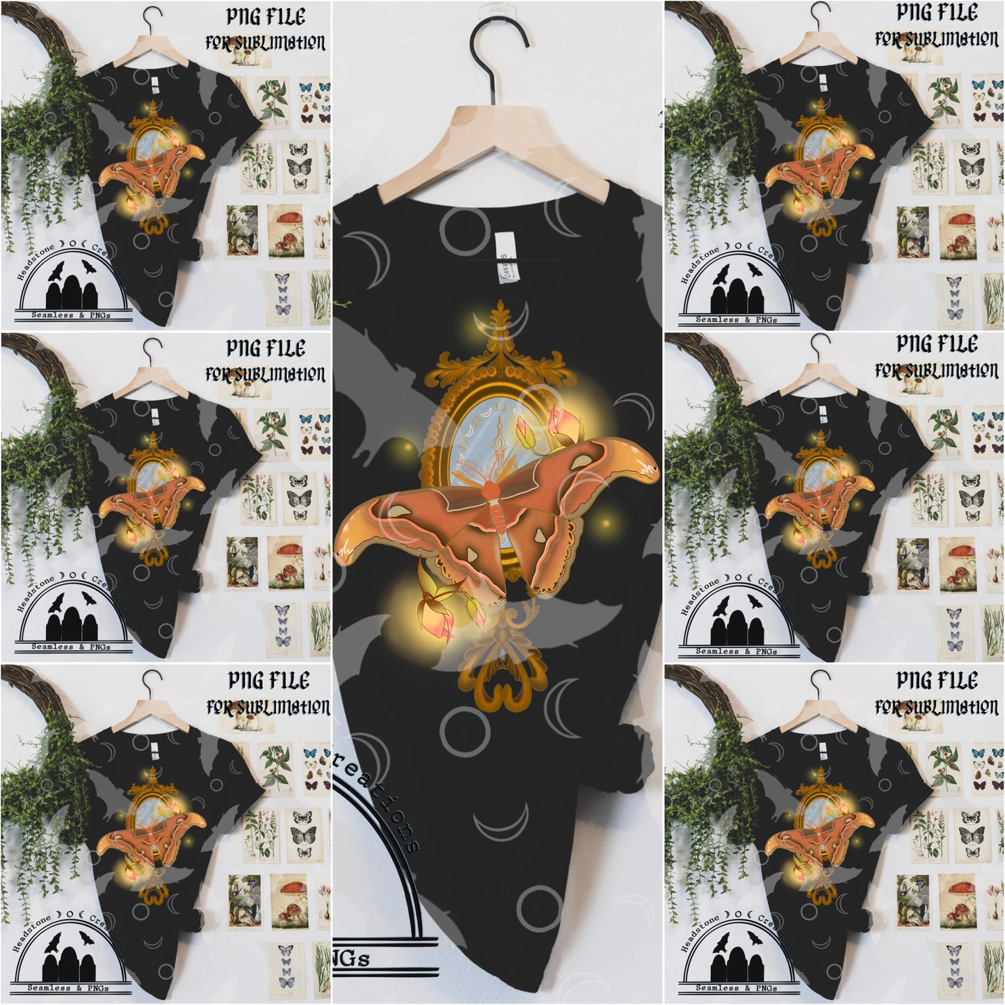 Atticus’s Secret Society PNG Seamless curiosities collab