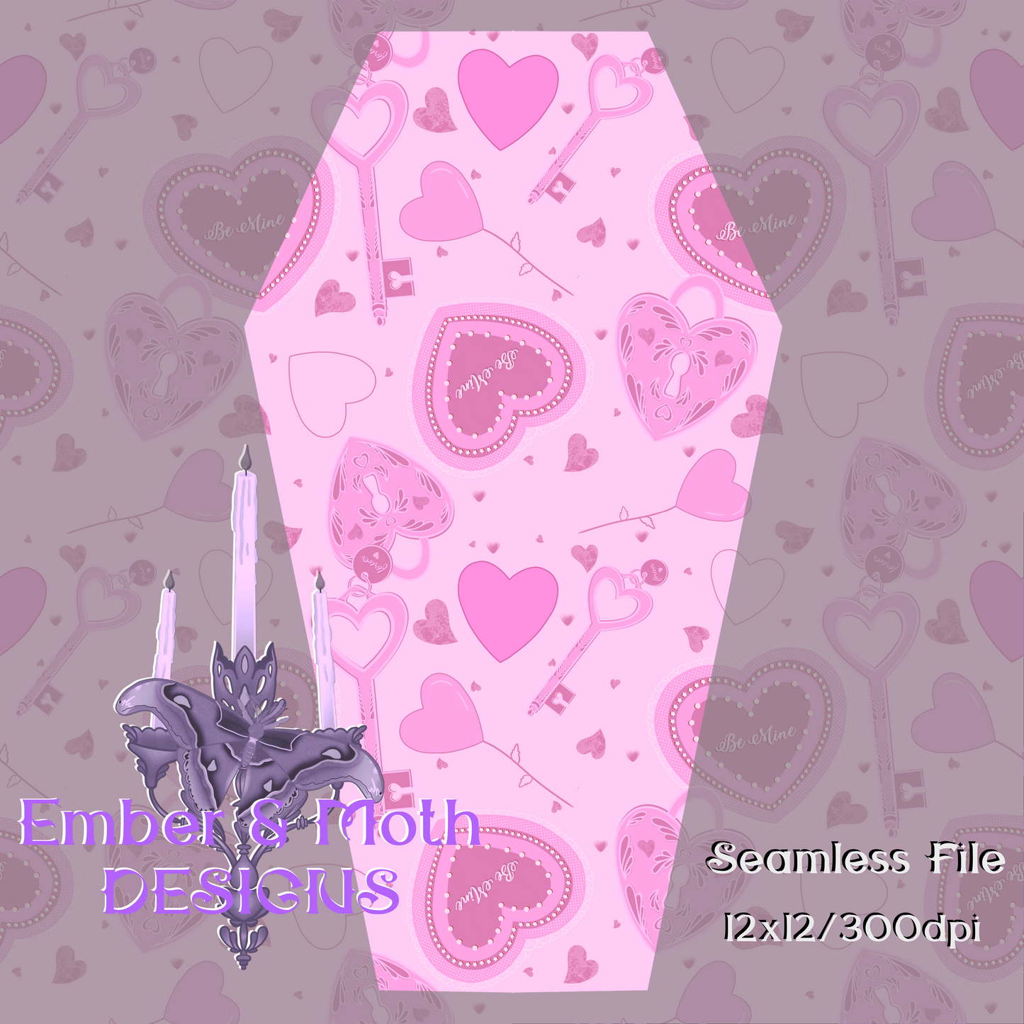 Valentines EVERYTHING BUNDLE seamless, coords & PNGs