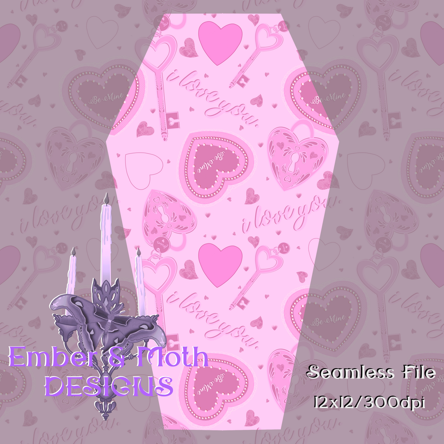 Valentines EVERYTHING BUNDLE seamless, coords & PNGs