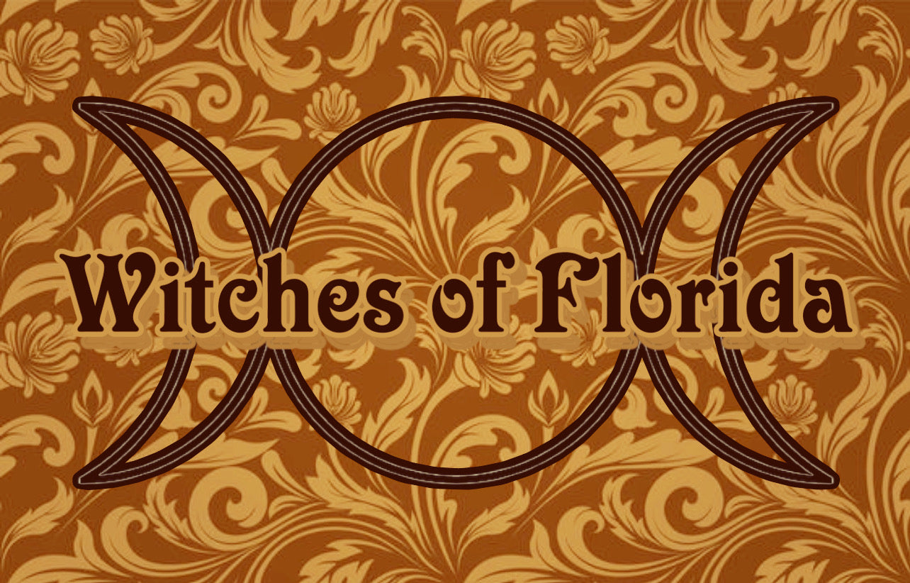 Witches of Florida sticker Stevie design