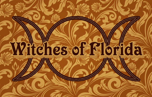 Witches of Florida sticker Stevie design