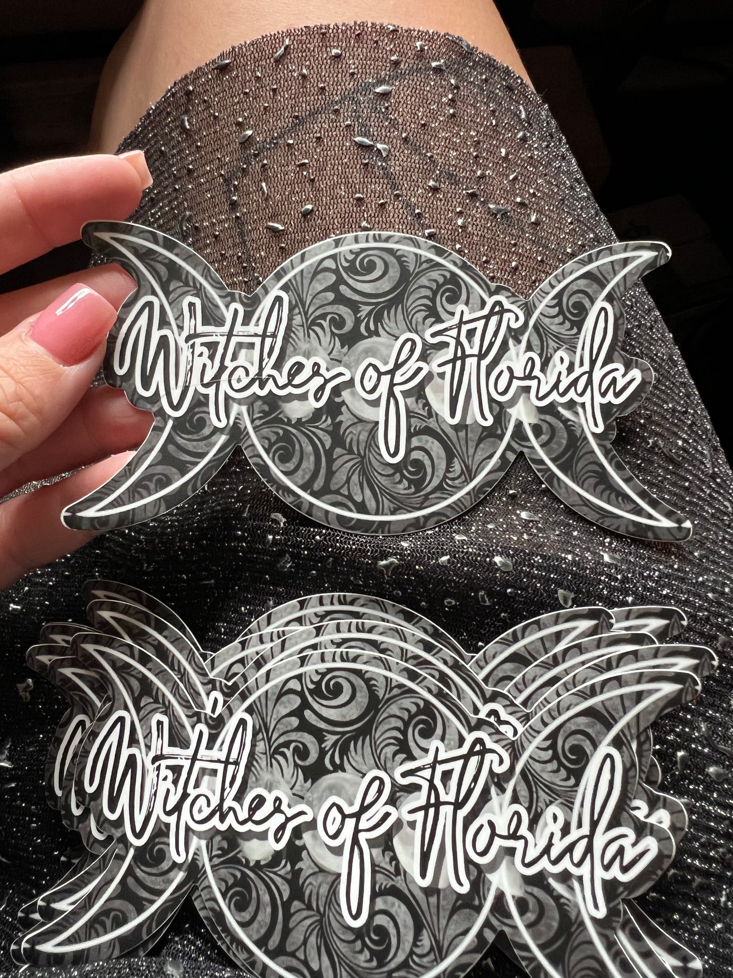 Witches of Florida sticker OG design